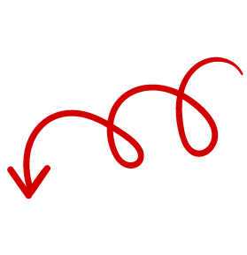 arrow animate in red color