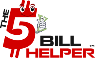 the 5 dollar bill helper fotter logo